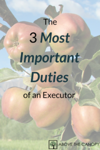 The 3 Most Important Duties Of An Executor