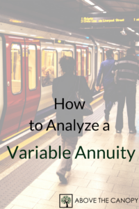How To Analyze A Variable Annuity(2)
