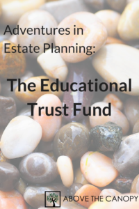 Adventures In Estate Planning: The Educational Trust Fund