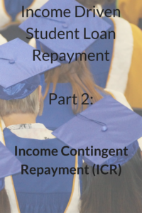 Income Contingent Repayment Icr